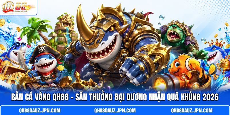 Bắn Cá Vàng QH88 - Săn Thưởng Đại Dương Nhận Quà Khủng 2026