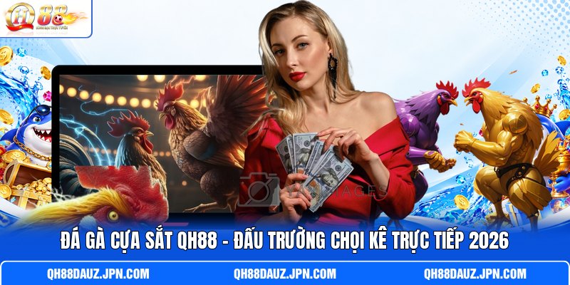 Đá Gà Cựa Sắt QH88 - Đấu Trường Chọi Kê Trực Tiếp 2026
