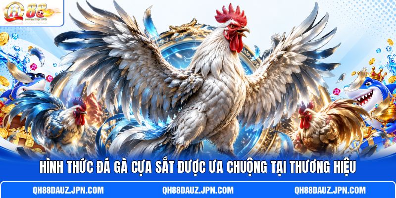 Hình thức đá gà cựa sắt được ưa chuộng tại thương hiệu