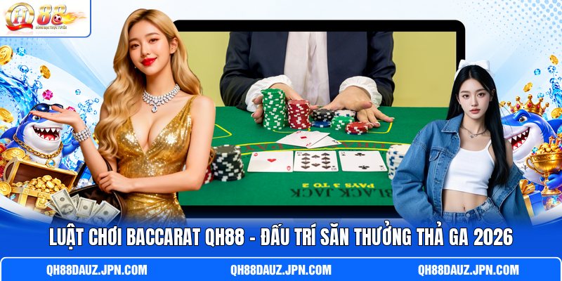 Luật Chơi Baccarat QH88 - Đấu Trí Săn Thưởng Thả Ga 2026