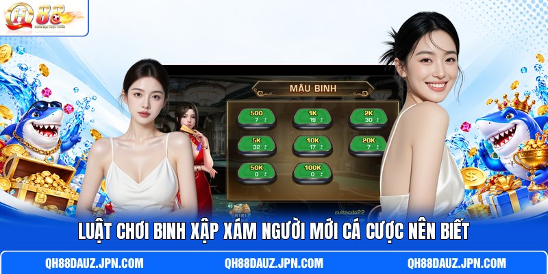 Luật chơi Binh Xập Xám người mới cá cược nên biết