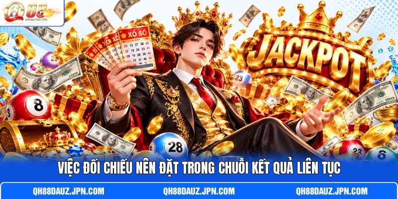 Việc đối chiếu nên đặt trong chuỗi kết quả liên tục